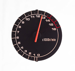 Image showing Isolated motor tachometer