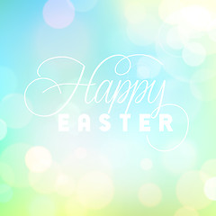 Image showing Easter Bokeh Background