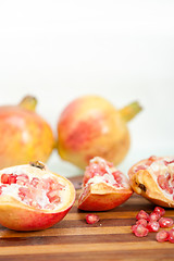 Image showing pomegranate fruit 