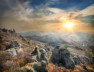 Image showing View at Valley of ghosts