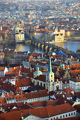 Image showing Panoramic view from Prague, Czech Republic