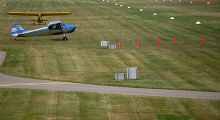 Image showing Taxiing For Takeoff