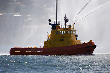 Image showing Fire Boat