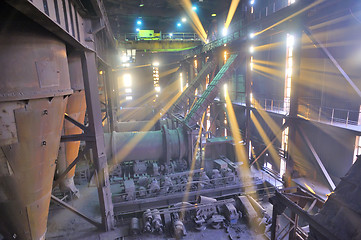 Image showing interior steel plant