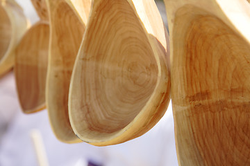 Image showing Wooden spoons