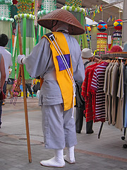 Image showing Buddhist monk