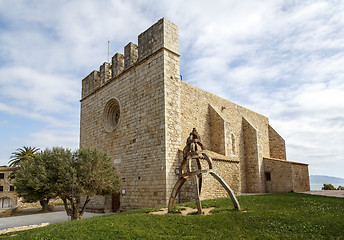 Image showing la escala sant marti of empuries