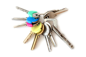 Image showing Bunch of keys