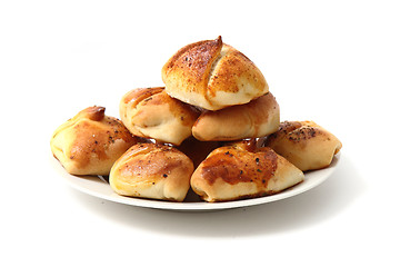 Image showing fresh homemade buns