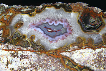 Image showing detail of nice agate mineral background