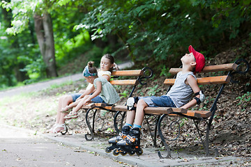 Image showing Children in park