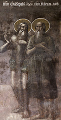 Image showing Medieval church wall painting