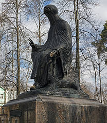 Image showing Monument dedicated to Saint  Savva Storozhevsky