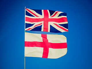 Image showing Retro look UK flag