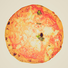 Image showing Retro look Pizza picture