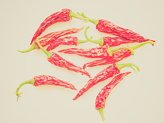 Image showing Retro look Red Hot Chili Peppers