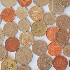 Image showing British pound coin