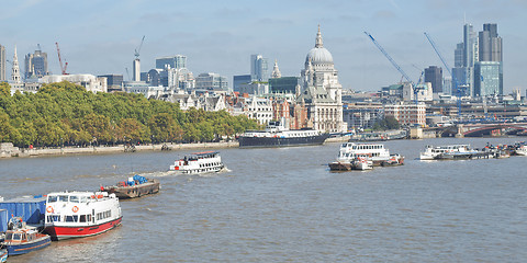 Image showing River Thames in London