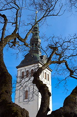 Image showing Niguliste church in tallinn