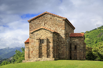 Image showing Church of Santa Cristina de Lena Oviedo 