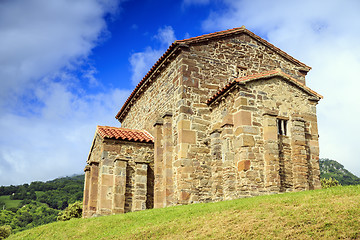 Image showing Church of Santa Cristina de Lena Oviedo 