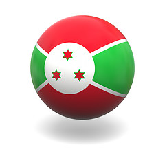 Image showing Burundian flag