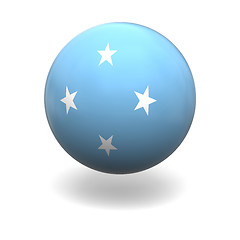 Image showing Micronesia flag