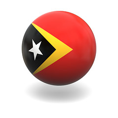 Image showing East Timor flag