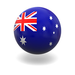 Image showing Australian flag