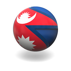 Image showing Nepalese flag