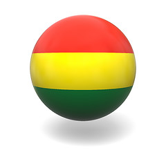 Image showing Bolivian flag