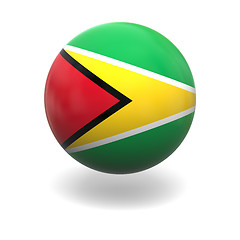 Image showing Guyanan flag