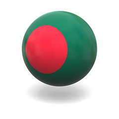 Image showing Bangladesh flag