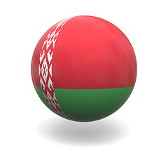 Image showing Belarusian flag