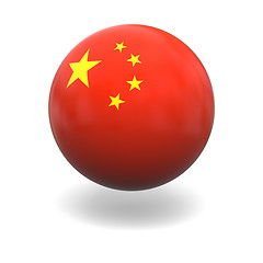 Image showing chinese flag