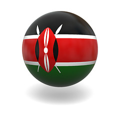 Image showing Kenyan flag