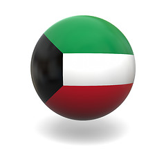 Image showing Kuwait flag