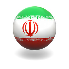 Image showing Iranian flag