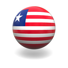 Image showing Liberian flag