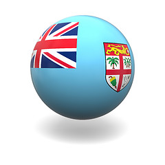 Image showing Fiji flag