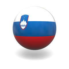 Image showing Slovenian flag