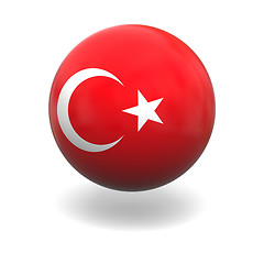 Image showing Turkish flag