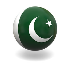 Image showing Pakistanian flag