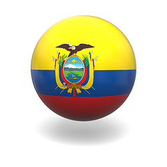 Image showing Equador flag