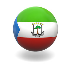 Image showing Equatorial Guinea flag