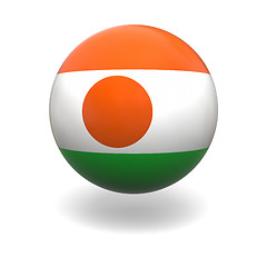 Image showing Niger flag