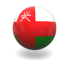 Image showing Oman flag