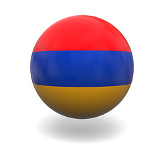 Image showing Armenian flag