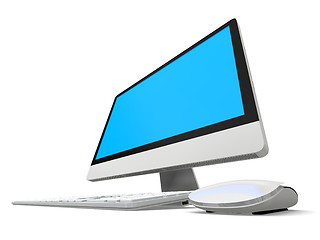 Image showing Desktop computer