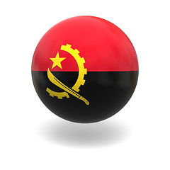 Image showing Angola flag